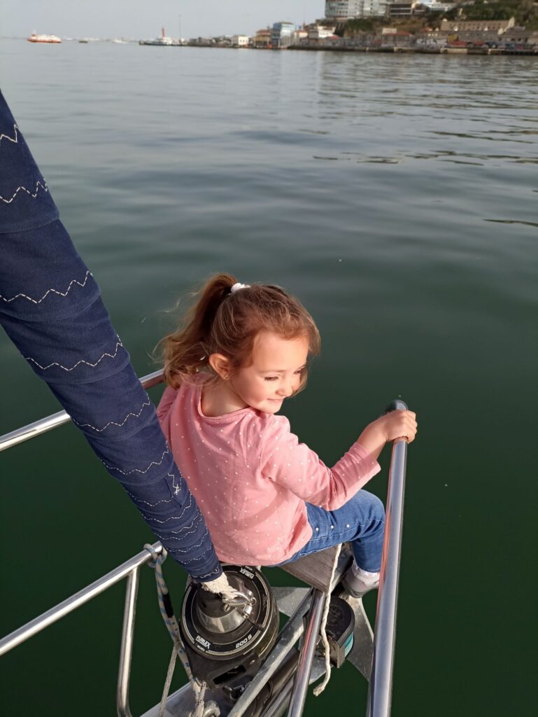 BeLocal Sailing Tours Lisbon Portugal little one enjoying the view