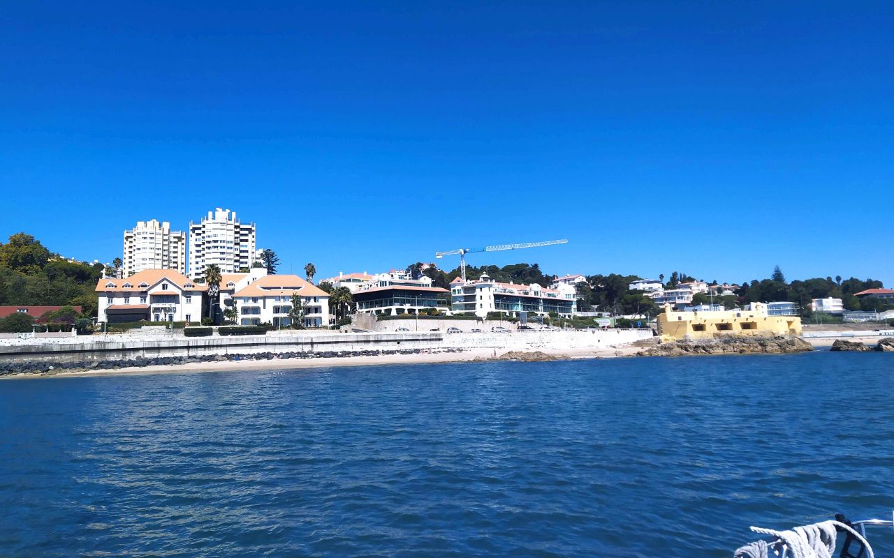 Un día de playa en Lisboa
