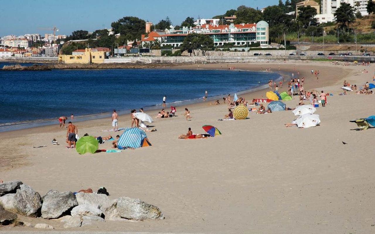 Un día de playa en Lisboa